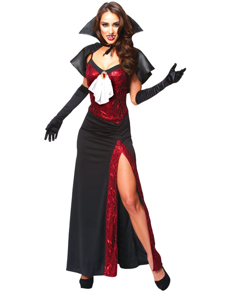 Slinky Vampire Womens Costume - Click Image to Close