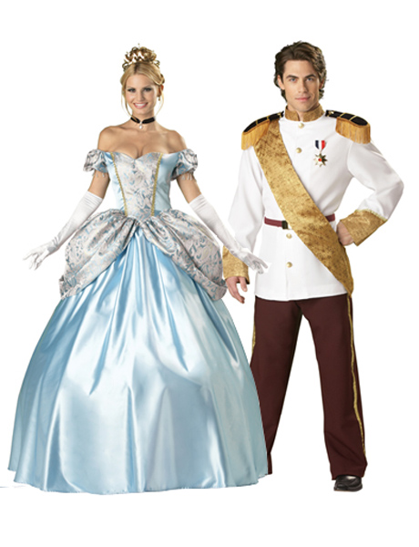 Elite Enchanting Princess Adult Couples Costume - Click Image to Close