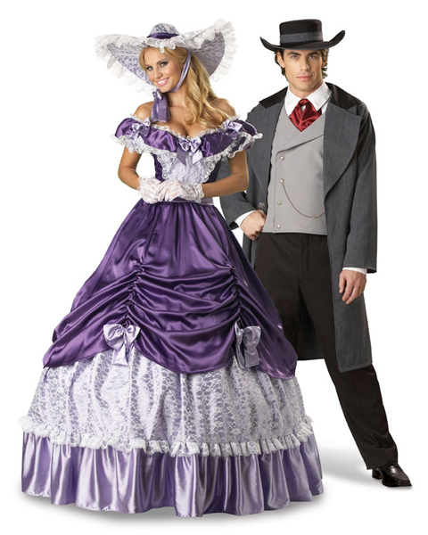 Elite Southern Belle Couple Costume - Click Image to Close