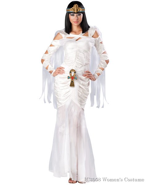 Egyptian Mummy Womens Costume - Click Image to Close