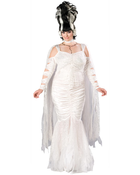 Monster Bride Plus Size Womens Costume - Click Image to Close