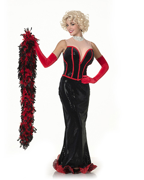 Womens Blonde Bombshell Mae Costume - Click Image to Close
