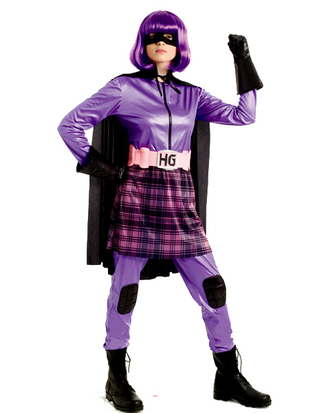 Kick Ass Hit Girl Standard Adult Costume - Click Image to Close