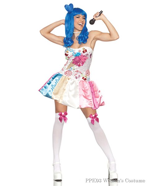 Women's Sweet As Candy California Girl Sexy Costume - Click Image to Close