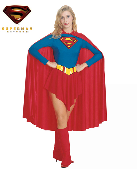 Adult Supergirl Costume - Click Image to Close