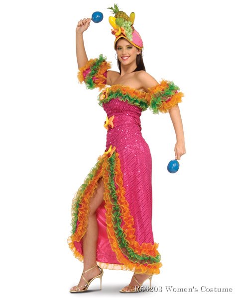 Carmen Miranda Womens Costume
