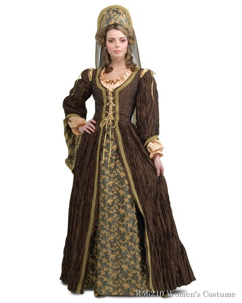 Anne Boleyn Womens Costume - Click Image to Close