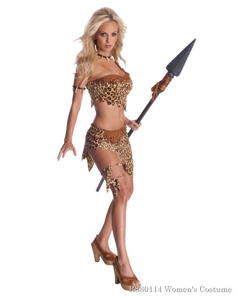 Womens Tarzan Jane Sexy Costume - Click Image to Close