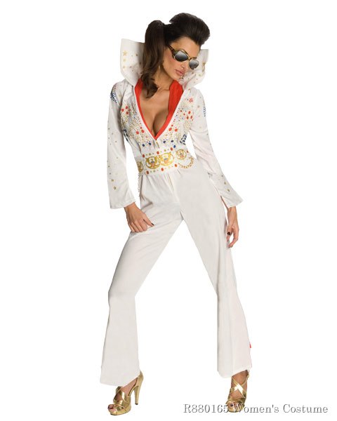 Womens Elvis Presley Sexy Costume - Click Image to Close