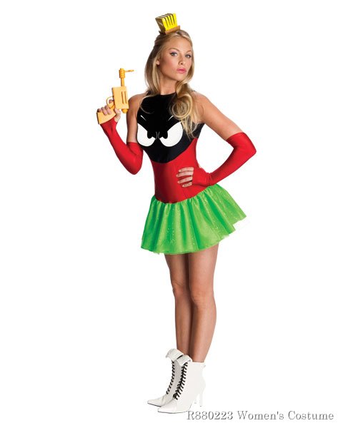 Womens Marvin The Martian Sexy Costume - Click Image to Close