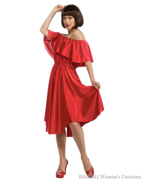 Saturday Night Fever Red Dress - Click Image to Close