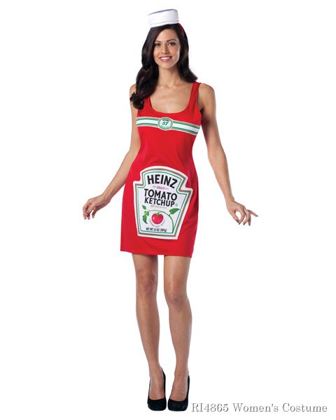 Heinz Tomato Tank Dress Womens Costume