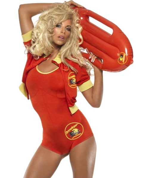 Womens Baywatch Lifeguard Sexy Costume