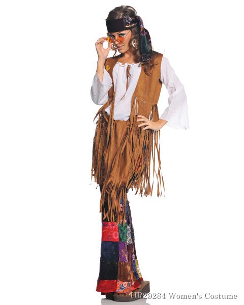 Womens Peace Out Costume - Click Image to Close