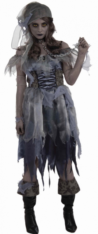 Zombie Pirate Costume - Click Image to Close