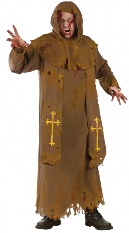 Zombie Monk Adult Costume - Click Image to Close