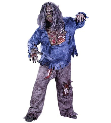 Zombie Adult Costume - Click Image to Close