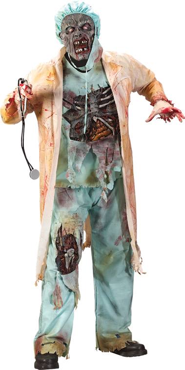 Zombie Doctor Teen Costume