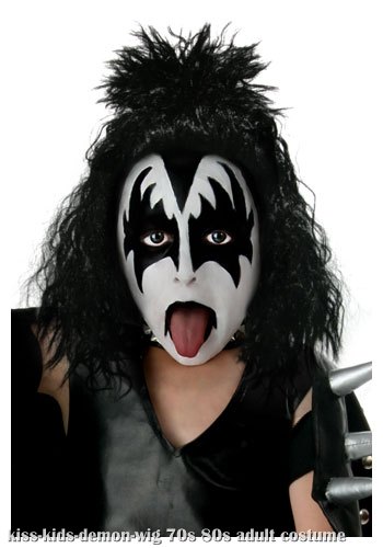 Kids KISS Demon Wig - In Stock : About Costume Shop