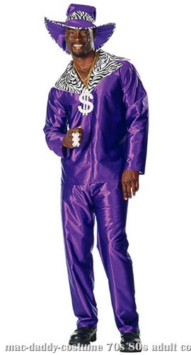 Adult Mac Daddy Costume - In Stock : About Costume Shop