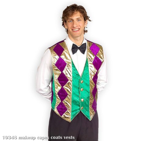 Mardi Gras Vest [Capes, Coats & Vests - Costume A] - In Stock : About ...