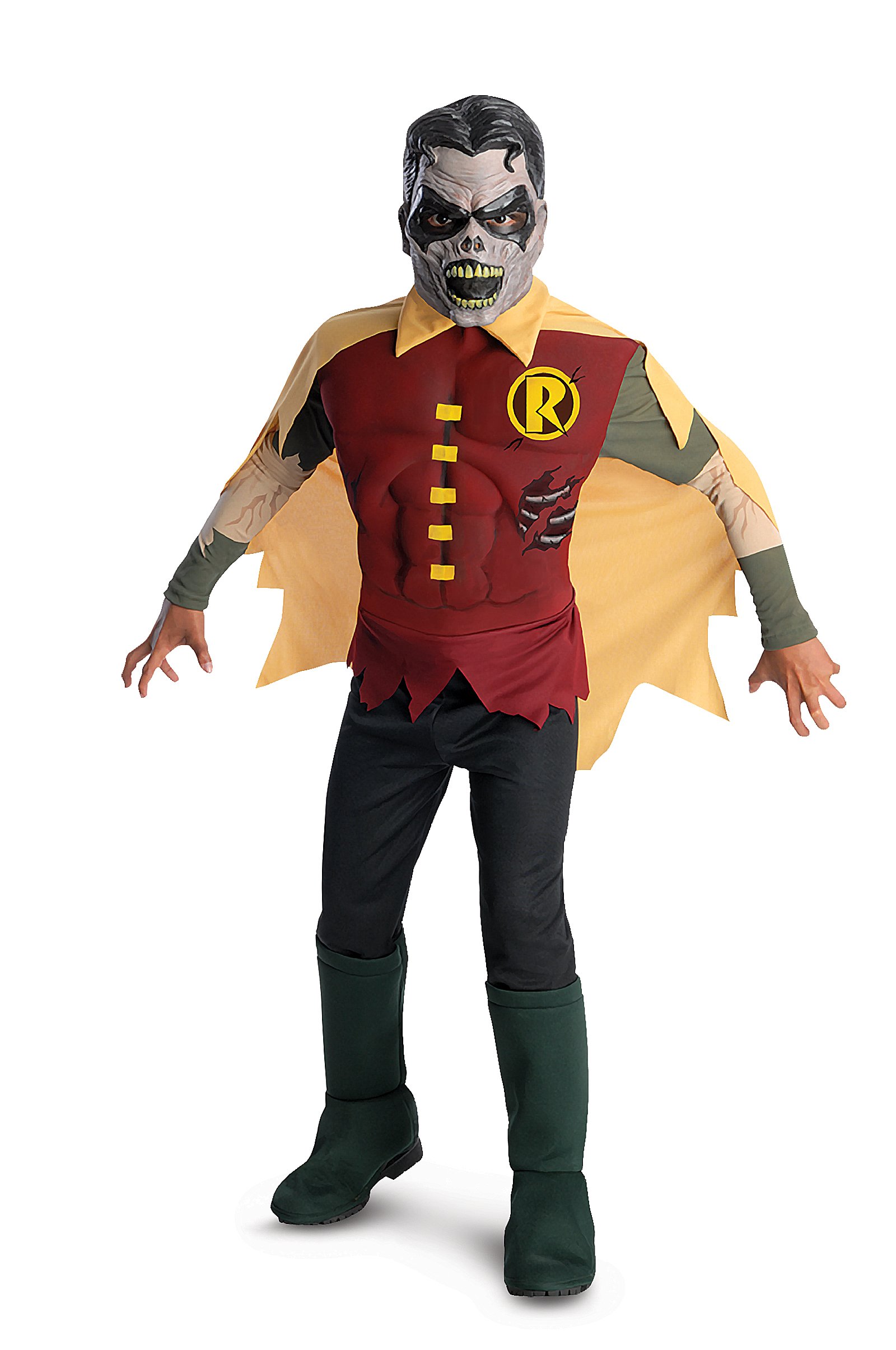 The Blackest Night Deluxe Zombie Robin Child Costume [Batman Costume ...