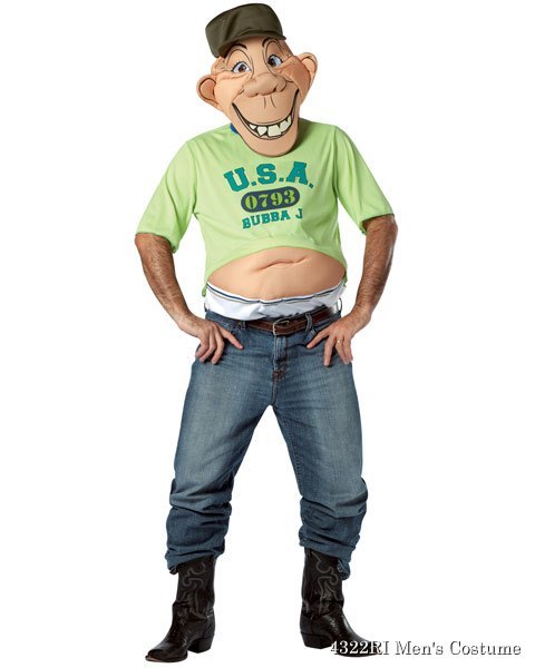 Embody that beer drinking redneck in the Jeff Dunham Bubba J Adult Costume....