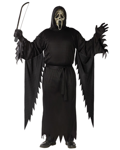Ghost Face Zombie Plus Size Costume - In Stock : About Costume Shop