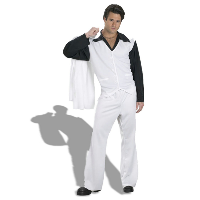 Saturday Night Fever Deluxe Adult Costume [50's costumes, 60's costumes ...