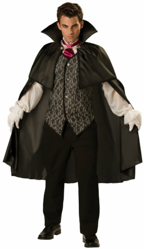 Midnight Vampire Adult Costume [witch costumes and monster costu] - In ...