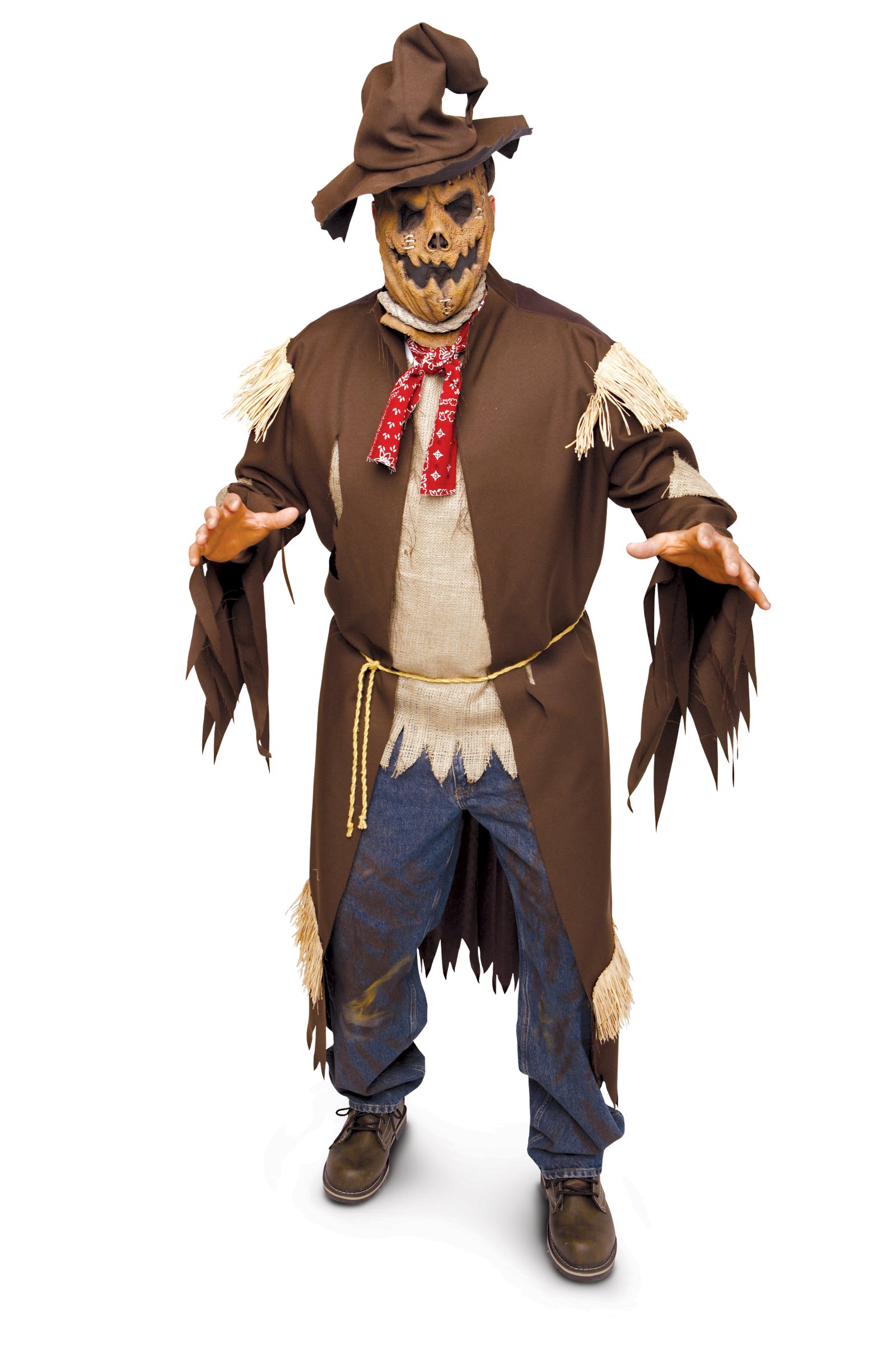 Deathcrow Scarecrow Adult Plus Costume.